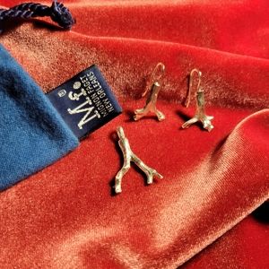 Mignon Faget Coral Dangle Earrings & Pendant